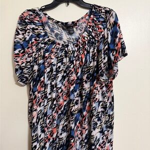 Style & Co. Women's Top in Blue, Pink, and Black